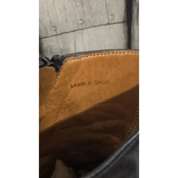 Magnanni Men’s Donosti Black Leather Side Zip Ankle Boots 12682 Sz 9.5 - Picture 7 of 9